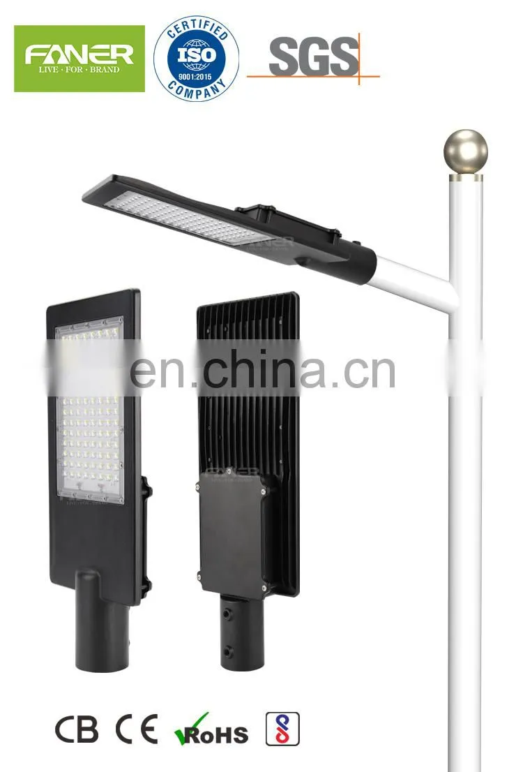 China big factory Faner lighting CB SASO CE ROHS BIS waterproof IP65 150W led street light for garden for street for project