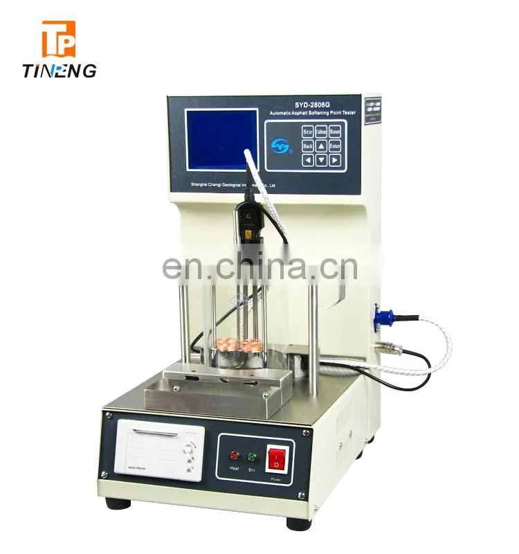 asphalt /bitumen ring and ball softening point apparatus