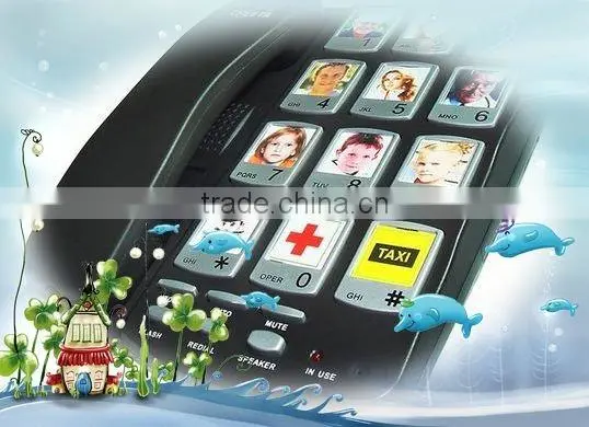 blind telephone,Big dial Telephone,old people phone
