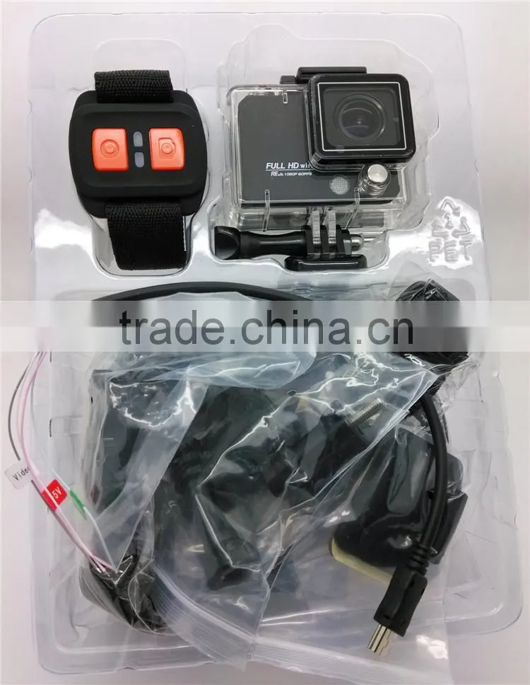 MULTILINGUAL OSD 2.0INCH LCD 50M WATERPROOF EXTREME SPORT CAMERA 1080P 60FPS WITH WIFI FOR ANDROID IOS SMARTPHONE LIVE PREVIEW