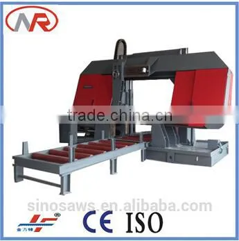 GZ42100 China Double Column Hydraulic Horizontal Band saw machine wood splitter
