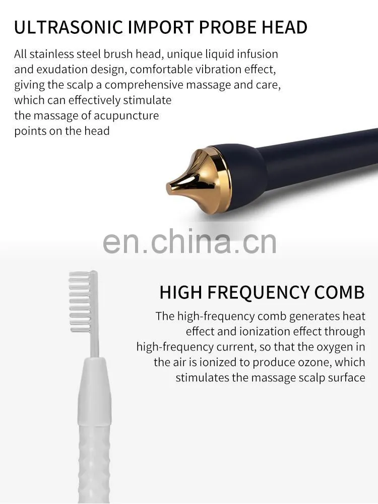 Scalp Treatment Physiotherapy Equipment Hair Regrowth Machine Follicle Detector Anti-dandruff Anti-itch Hair Care Instrument