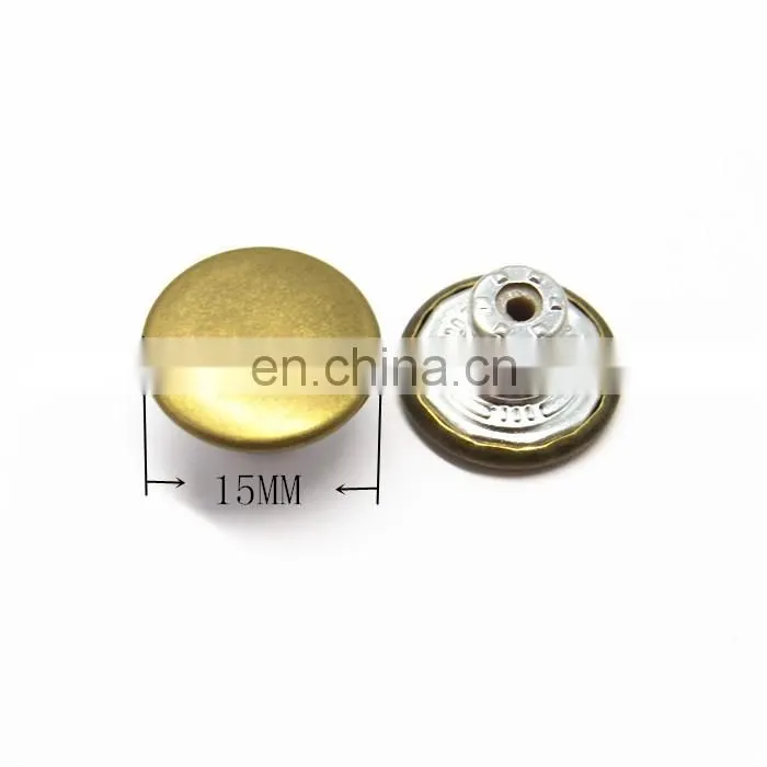 15mm Custom Metal Jeans Buttons