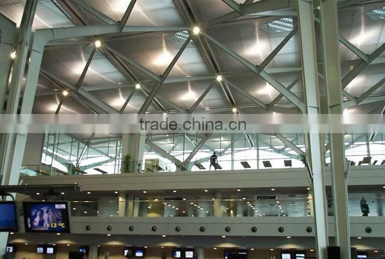 Galvanized steel airport construction