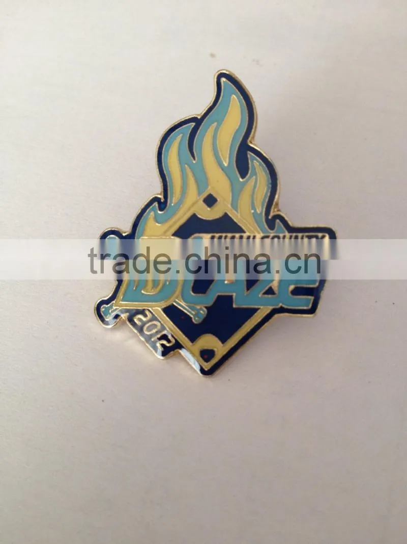 Custom soft enamel baseball pins badges sports pin