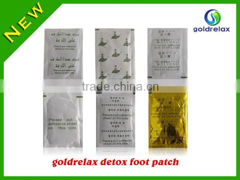 pure herb ingredients detox foot pad
