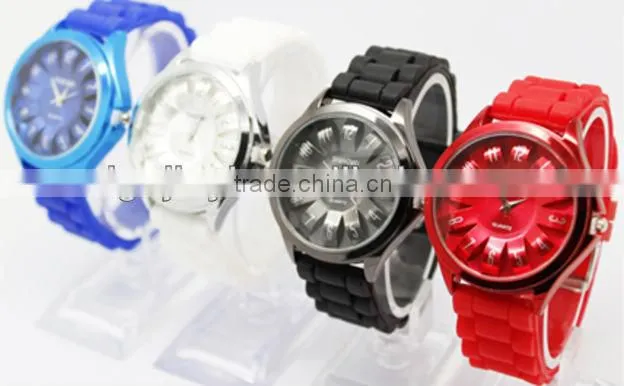 2013 New Design silicone flexible watches