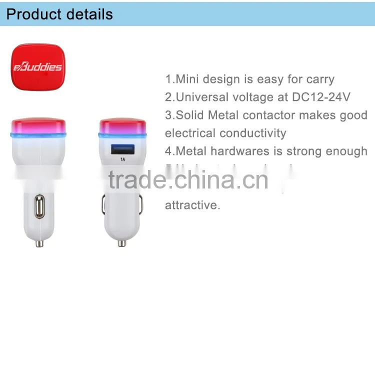 5V 4.8A Dual USB Car Chargers with CE,Rohs, suitable for Iphone,ipad,smart phone ,GPS and More