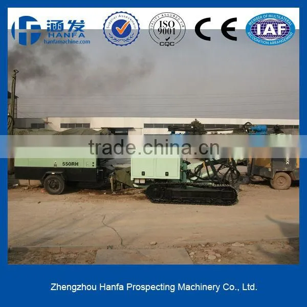 HF150Y hydraulic crawler mounted drilling rig
