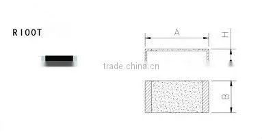 Large power resistor RI00T chip component resistor SMD resistor