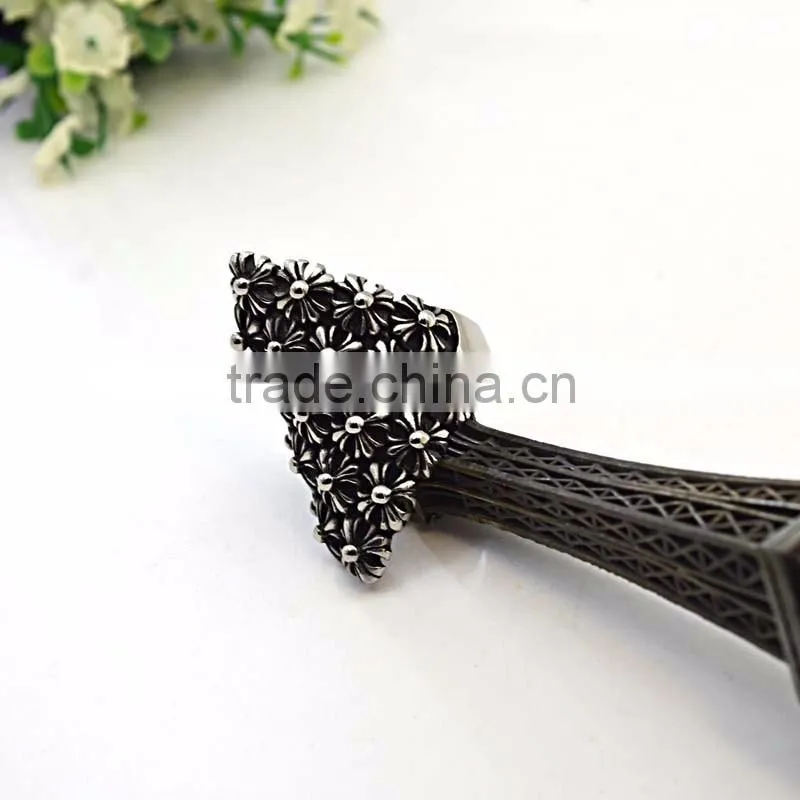 stainless steel jewelry skulls men's ring rocker gay men ring
