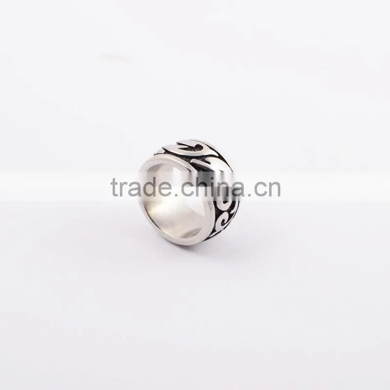 Wholesale Stainless Steel gay men Ring 316L Titanium Men's Ring jewelry