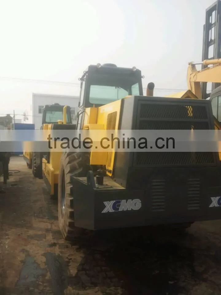 used 20 ton XCMG hydraulic single drum soil roller compactor XCMG YZ20JC road roller