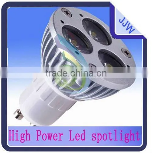 long lifespan 3*2w dimmable GU10 led spotlight