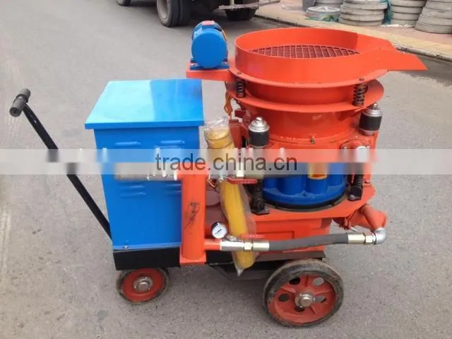 dry concrete shotcrete machine