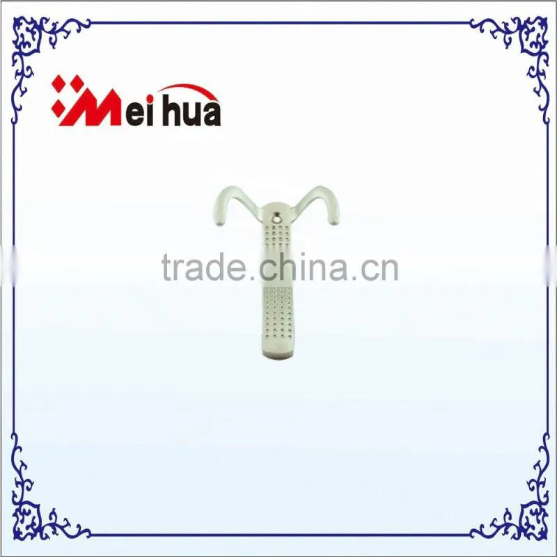 three side bathroom robe hook