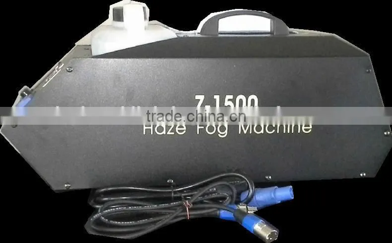Professional quality 1500w Haze Machine LCD display Screen / DMX / Remote control stage effect fog smoking hazer