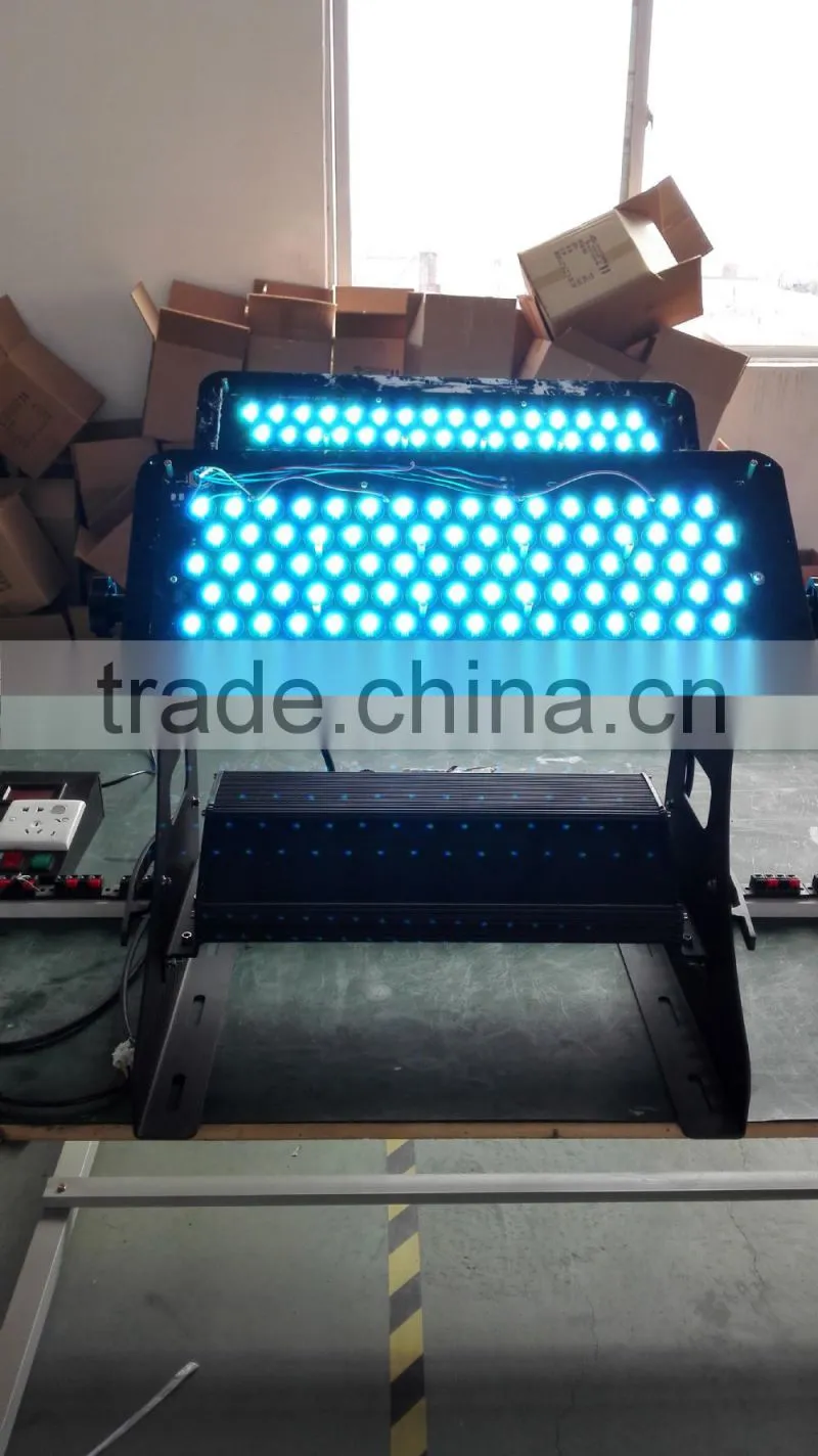 high power huge 550w RGB colour led flood light for bridge/plaza/garden/stage
