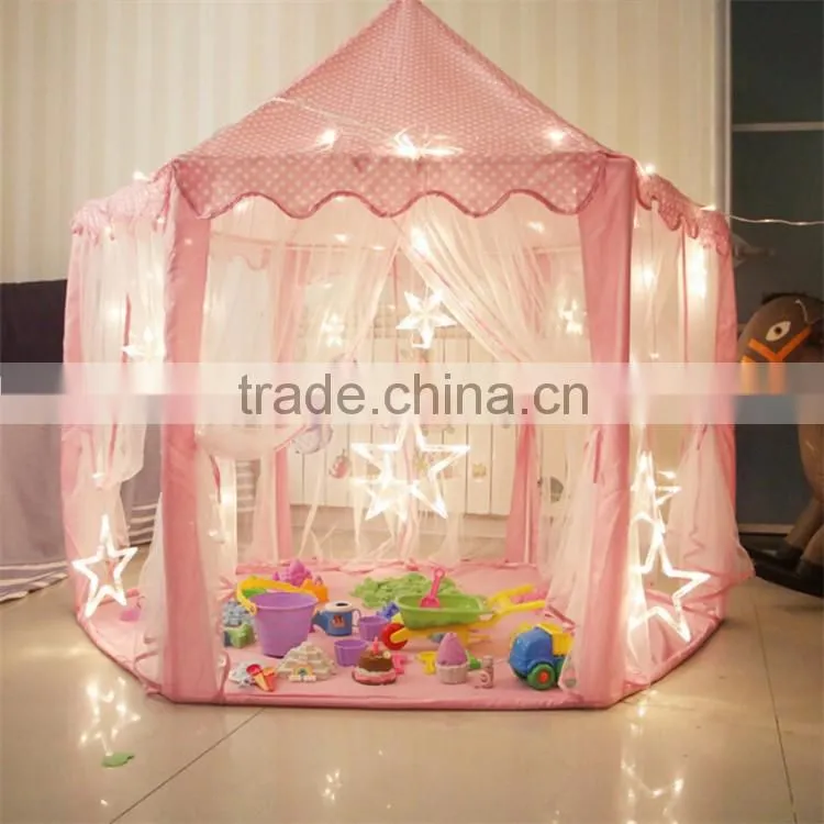 Children Hexagonal Princess Campaign Chinese Best Waterproof Family Canvas Cabin Wholesale Tents