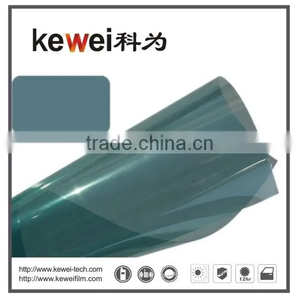 Light blue car tint film with good visible light transimition ,high quality in low price