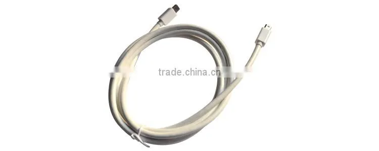 Standard mini dp to mini displayport cable ,male to male mini dp