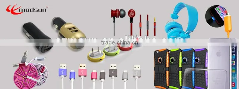 headphone with microphone..factory price .retractable earphones with mic(EH-S444)