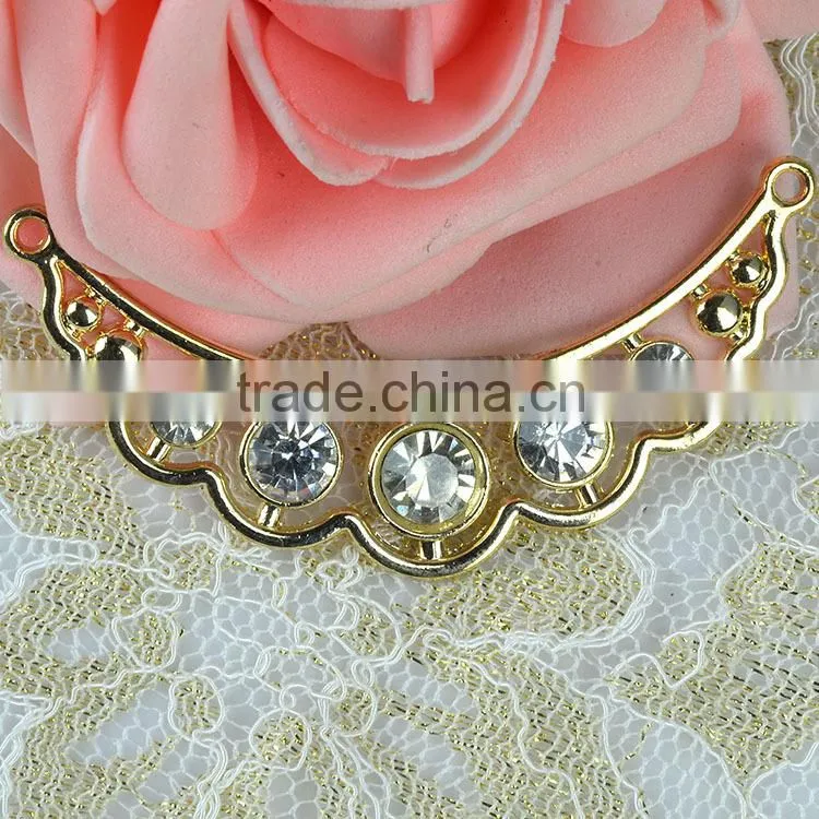 2015 fashion lady shoes buckles, swimwear buckle, crystal rhinestone ribbon buckle for bikini Decoration