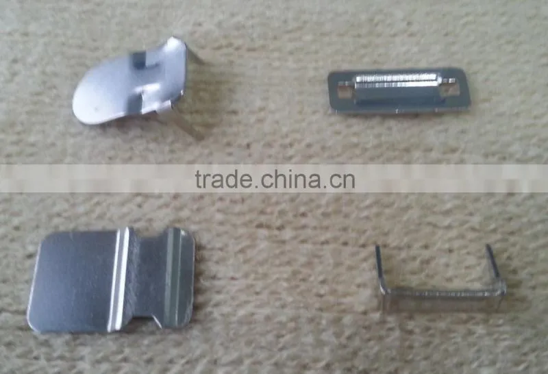 10.5mm Metal Hook and Bar in Silver NF For suits trousers -- 8014A3