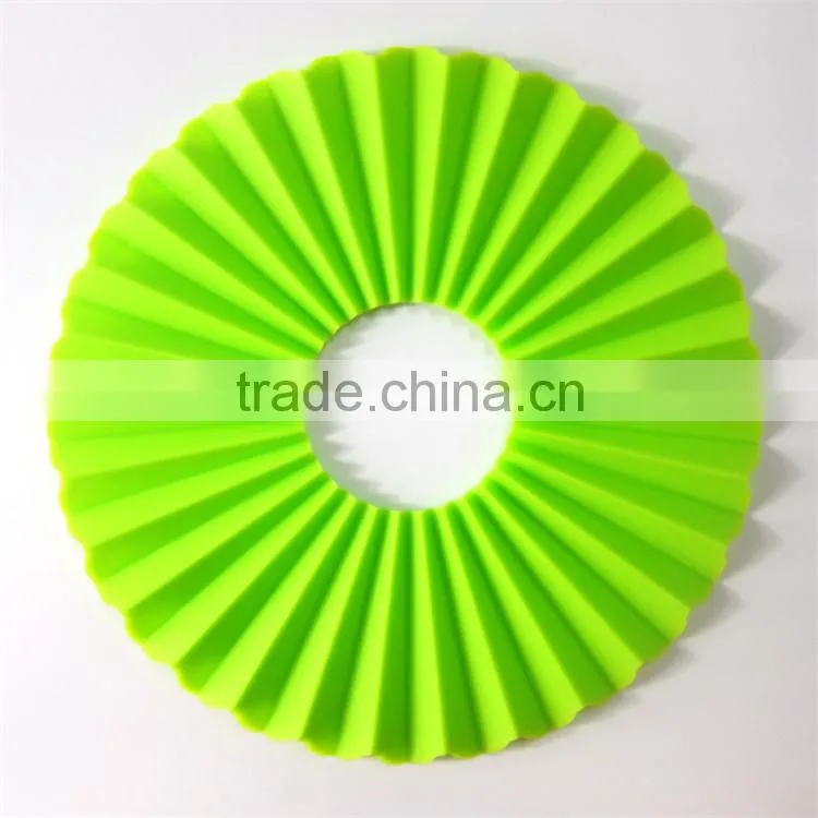 Non Slip Flexible Durable Heat Resistant Silicone Pot Holder/ Silicone Trivet / Coaster / Placemat / Hot Pad