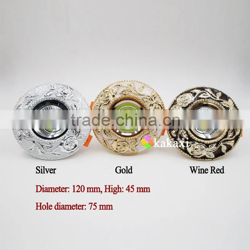 2015 Best-selling European LED LED Downlight 3W 5w COB LED Ceiling Light Spotlights
