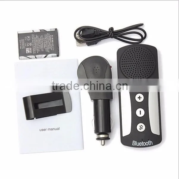 V4.0 Universal Multipoint Cell Phone Handsfree Bluetooth Car Kit Handsfree Speaker for iphone/HTC/galaxy