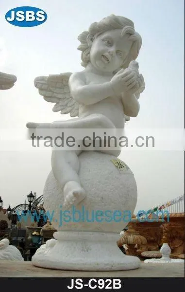 White Marble Children Statue JS-C017Y More patterns for chosing!