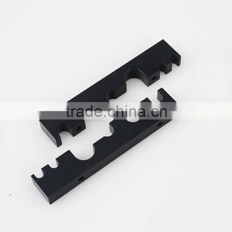 Custom cheap black ERTALON66 Polyamide cnc precision drilling sheet block parts