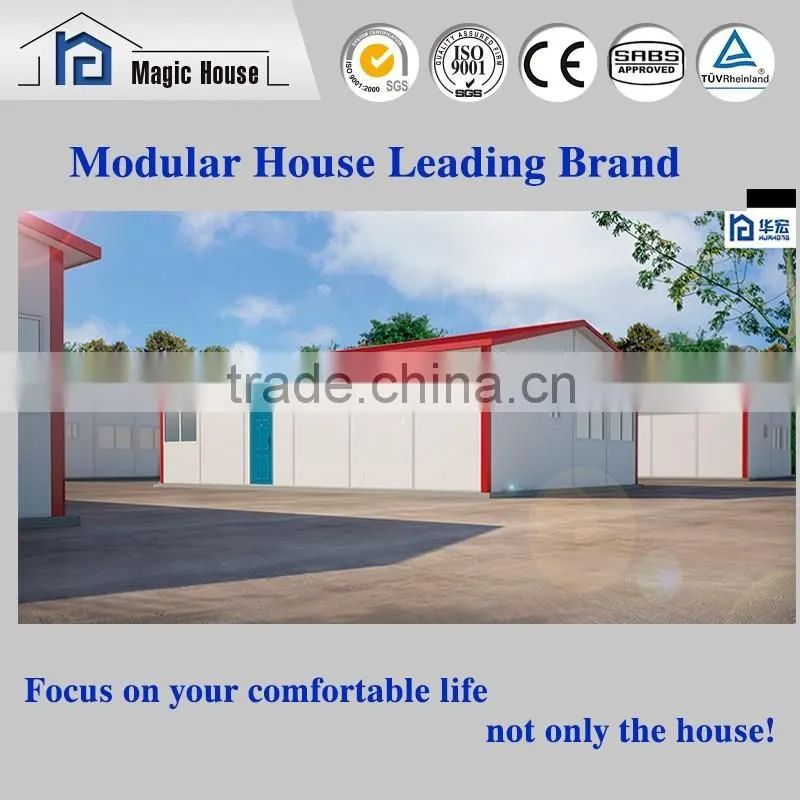 EPS Sandwich Panel Prefabricated House with Two Bedrooms for Sale