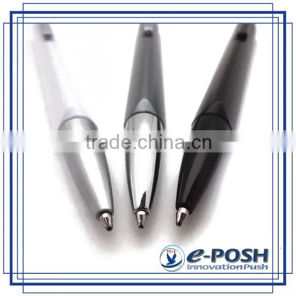 Calligraphy triangle aluminum extrusion barrel roller ball point pen set