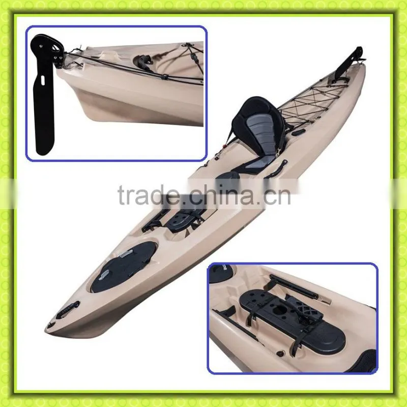 Apply to kayak canoe and other fishing vessel Flush rod holder from coolkayak