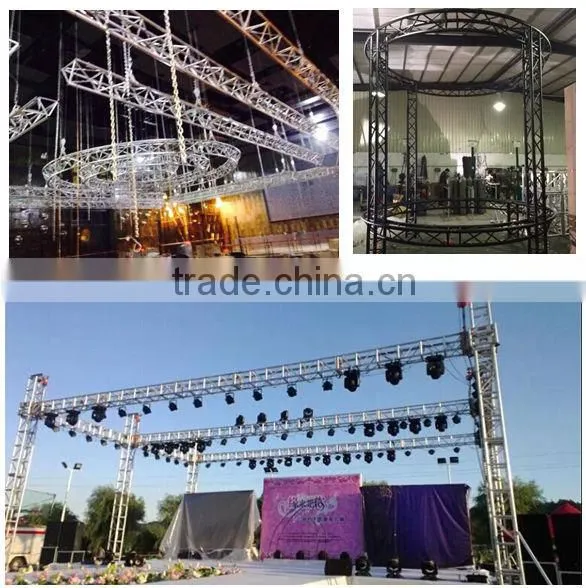 4ft x4ft black carpet aluminum portable stage sytem by road ready