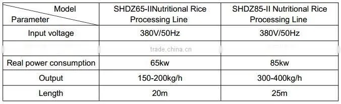 Nutritional Rice Making Machine, Instant Rice Making Machine, CE Certification, ISO9001