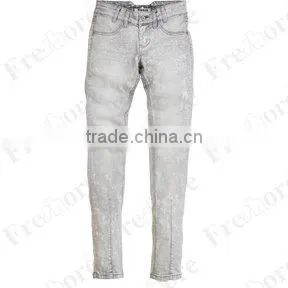 Lady's denim jeans JS-10913#
