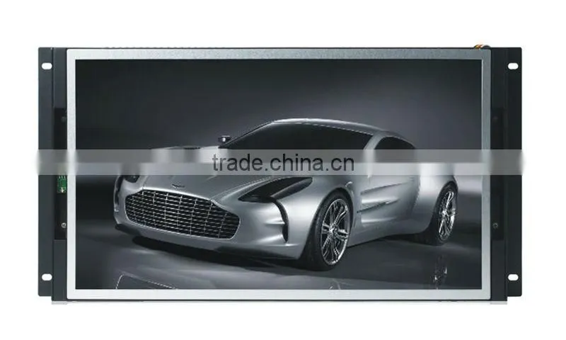 Flexible embeded Open frame 22 inch POP display install lcd digital signage