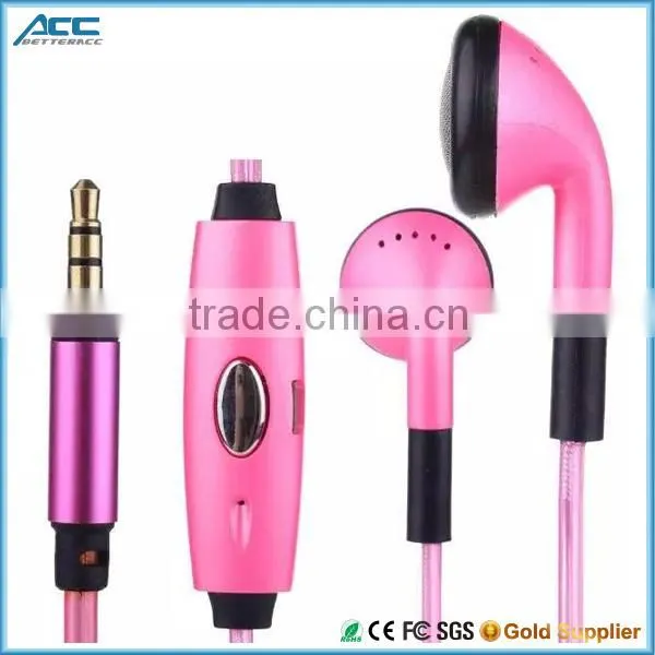 Cheap Wholesale Led Light Glow In-Ear Headphone