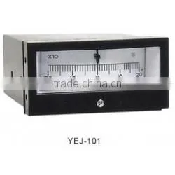 Rectangular diaphragm pressure gauge