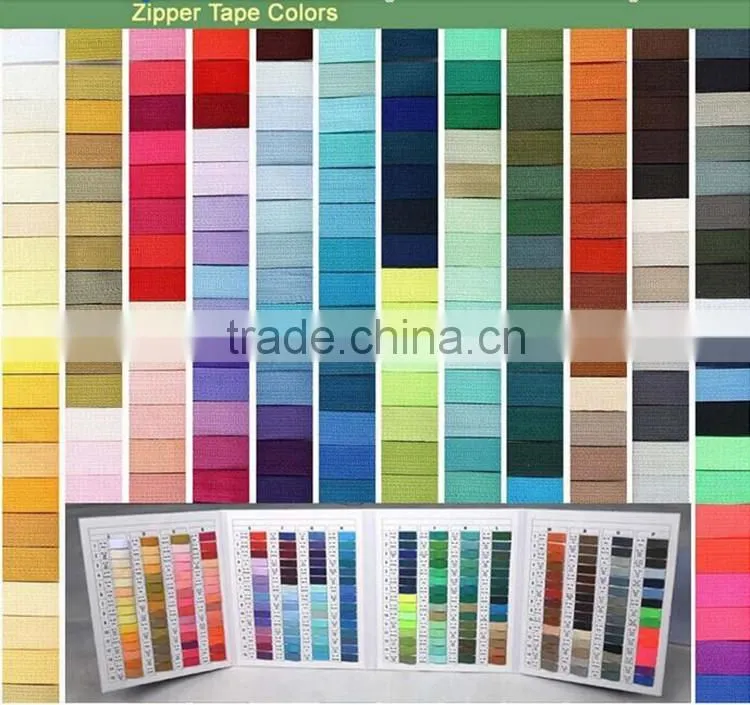waterproof 100% nylon waterproof zipper wholesale