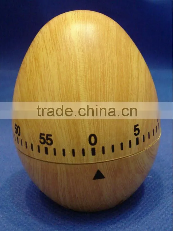 China supplier egg shape mechanical kitchen timer