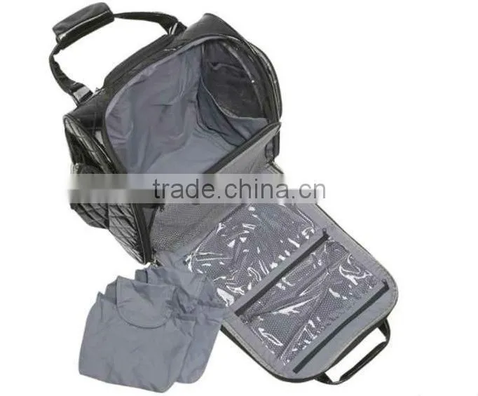 Wheeled Underseat Carry-On luggage With Back-Up Bag for travel