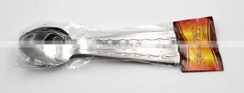 Most customers used stainless steel table spoon in hotel cutlery