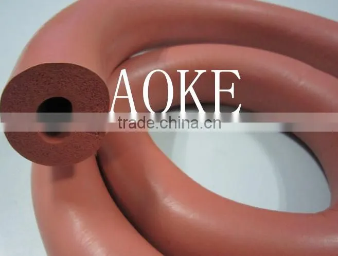 High Temperature Silicone foam tube