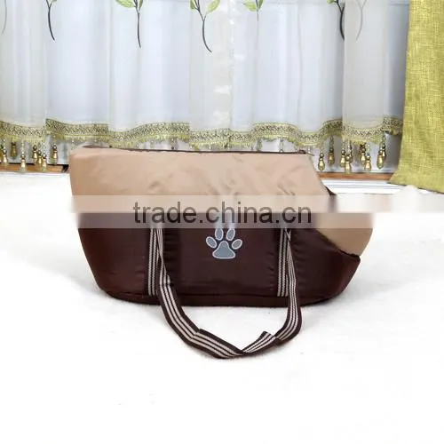 Soft fashion pet carrier bag for small dogs dog carriers bag
