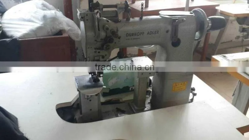 duekopp 697-24155 used shoulder belt cutting machinel sewing machine