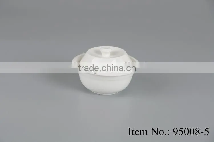 round white fine China ceramic soup tureen